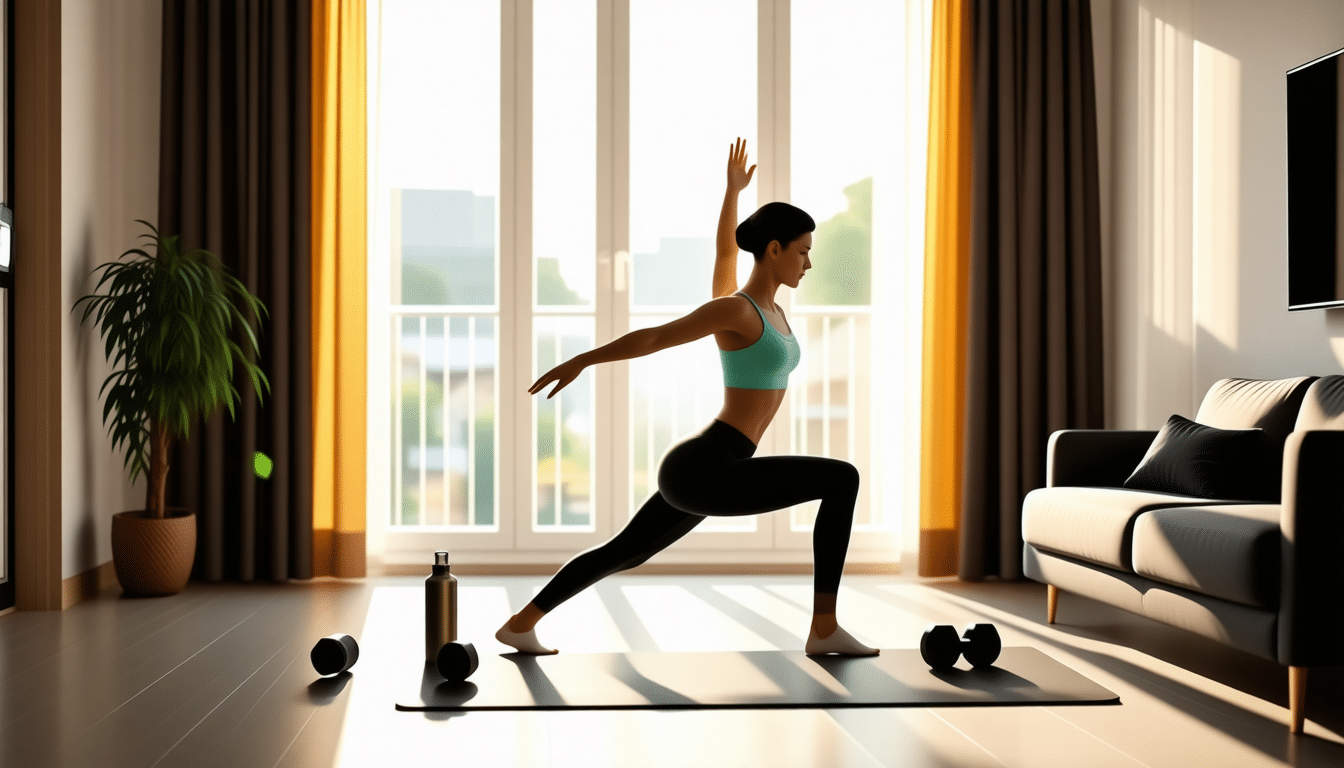 scopri un programma efficace di 15 minuti a casa ogni mattina che sostituisce la palestra, ideale per mantenerti in forma senza uscire di casa.