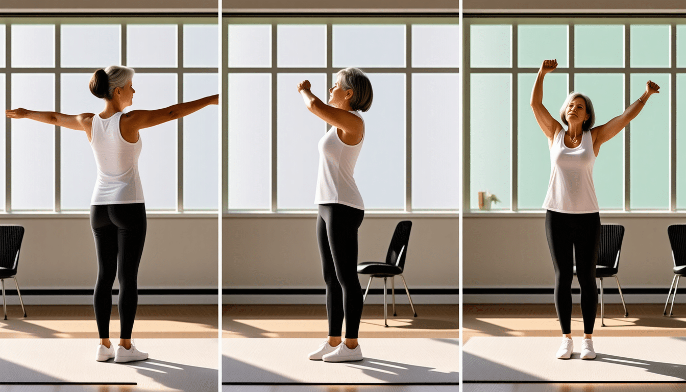 scopri 3 esercizi efficaci senza pesi per tonificare le braccia flaccide dopo i 60 anni. facili da fare a casa per migliorare forza e tonicità.