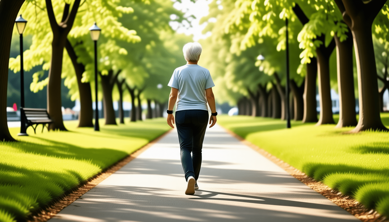 scopri come camminare per 20 minuti a un ritmo specifico può aiutare a ridurre la pressione sanguigna dopo i 55 anni, migliorando la tua salute cardiovascolare.