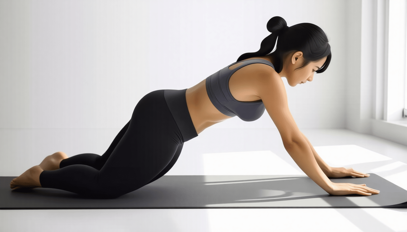 scopri la posizione di gainage che appiattisce il ventre senza sforzare la schiena, ideale per migliorare la postura e rafforzare il core in modo sicuro ed efficace.